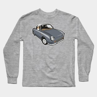 Nissan Figaro Lapiz Grey Long Sleeve T-Shirt